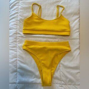 Yellow Bikini